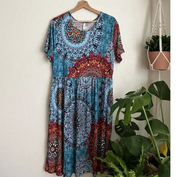 Moon Multicolor dress - Picture 2 of 6